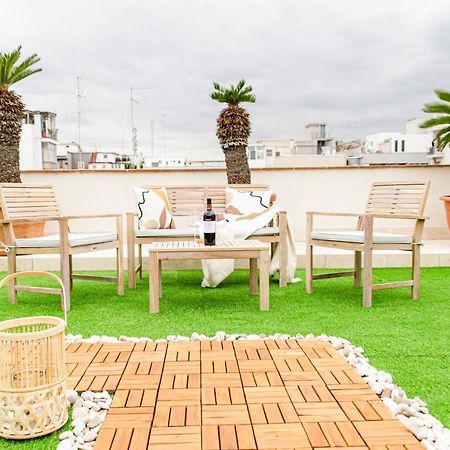 Apulialux Private 100Mq Rooftop Oasis W Jacuzzi Leilighet Bari Eksteriør bilde